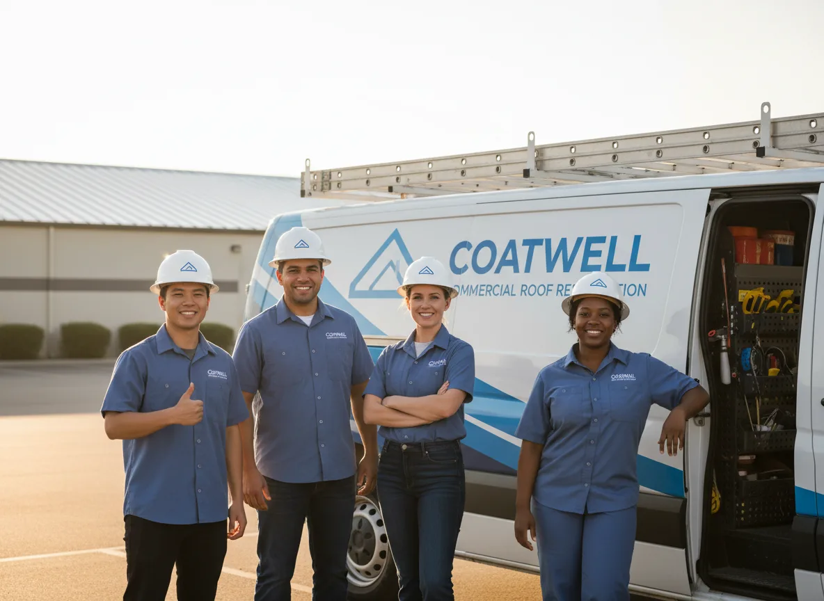 Commercial roof coating company in Ashford, WV